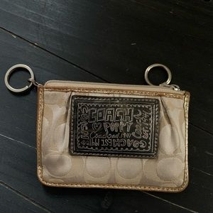 Coach Poppy Wallet/Keychain